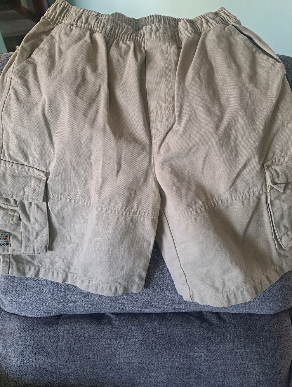 Kids Cargo Shorts in Khaki - Comfortable Everyday Bottoms